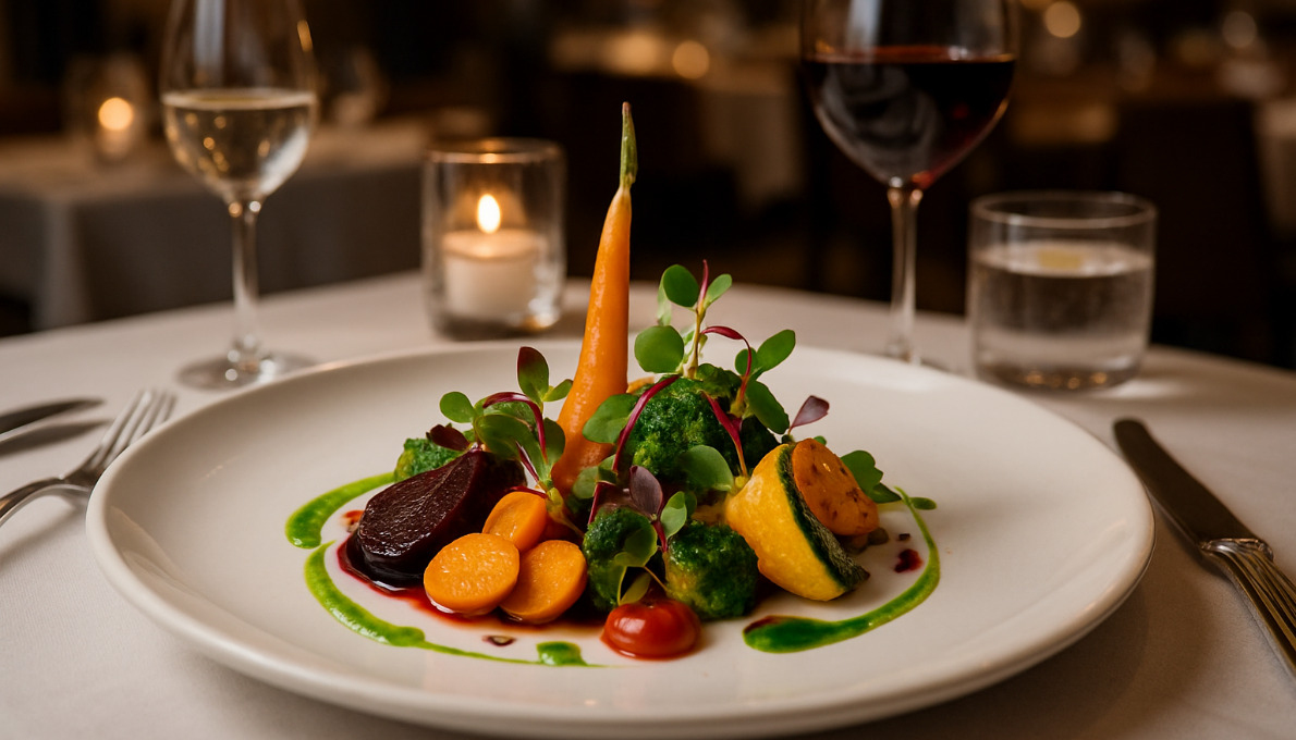 plant based fine dining
