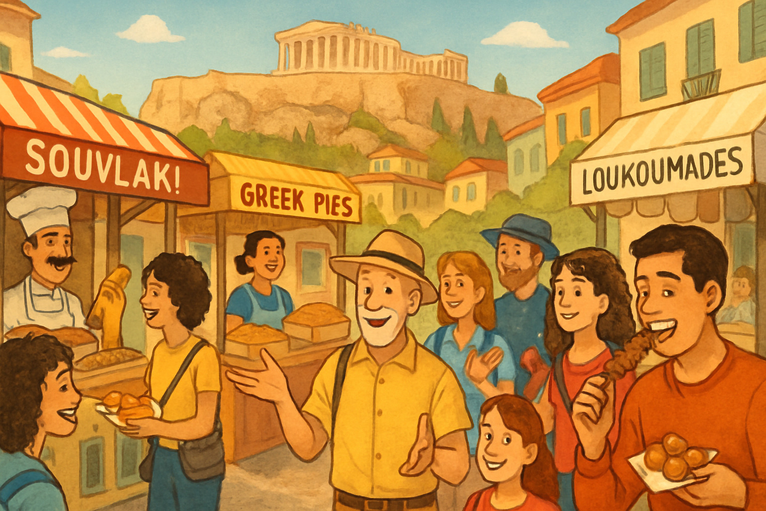 athens street food tour