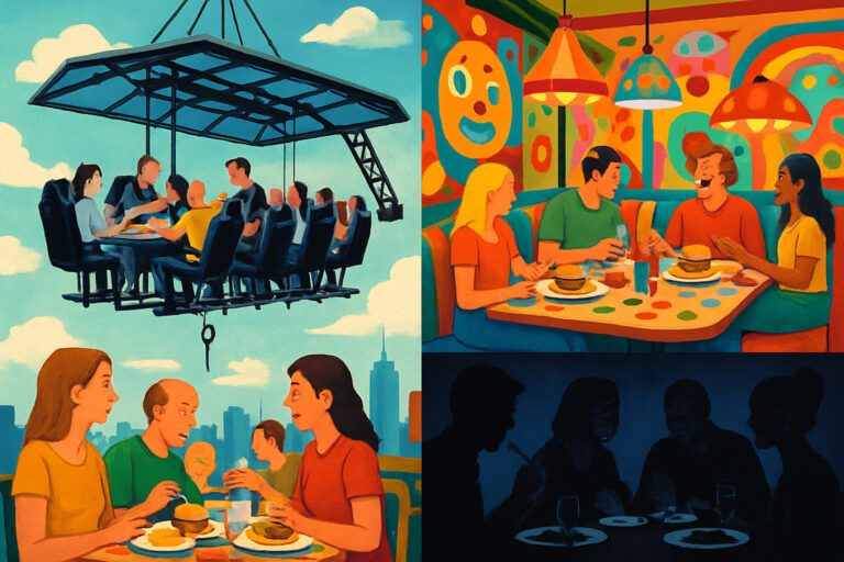 crazy places to eat