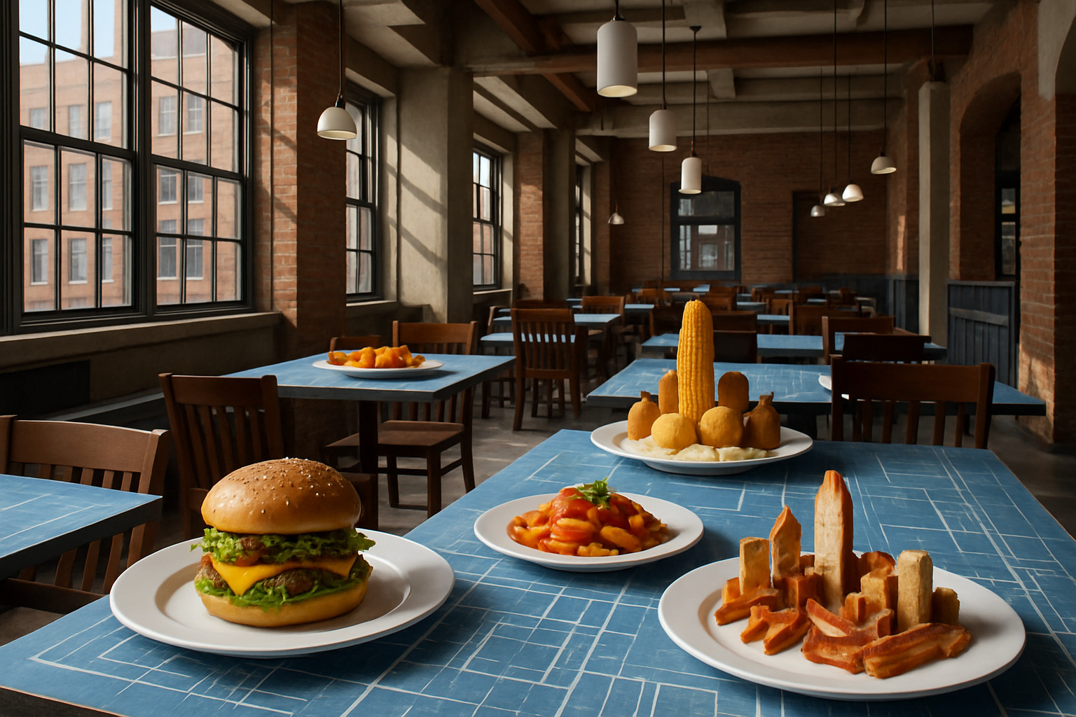 food and architecture