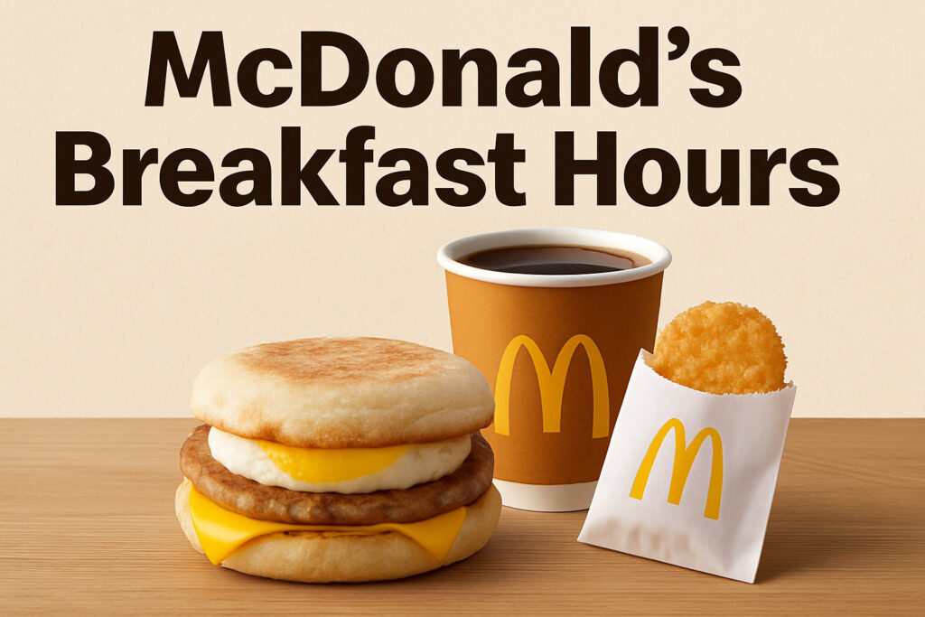 mcdonald's breakfast hours