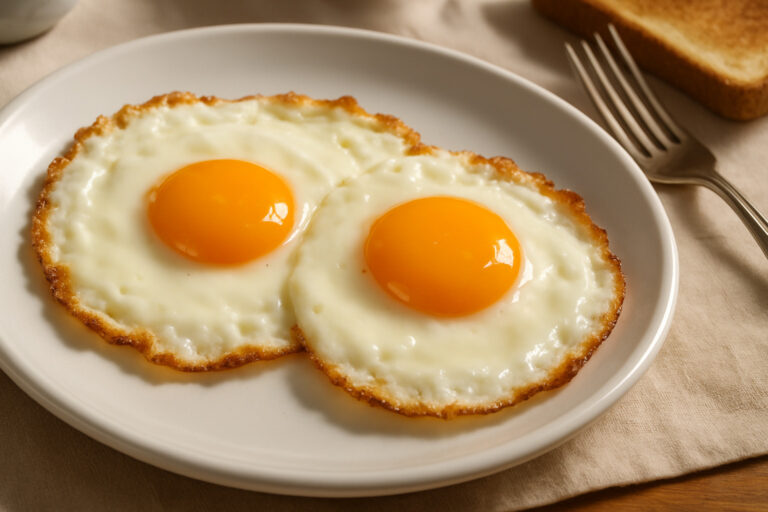 over easy eggs