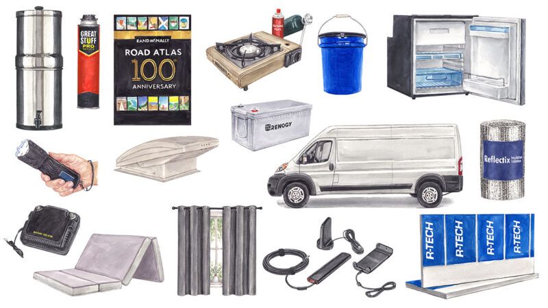 van life essentials for beginners