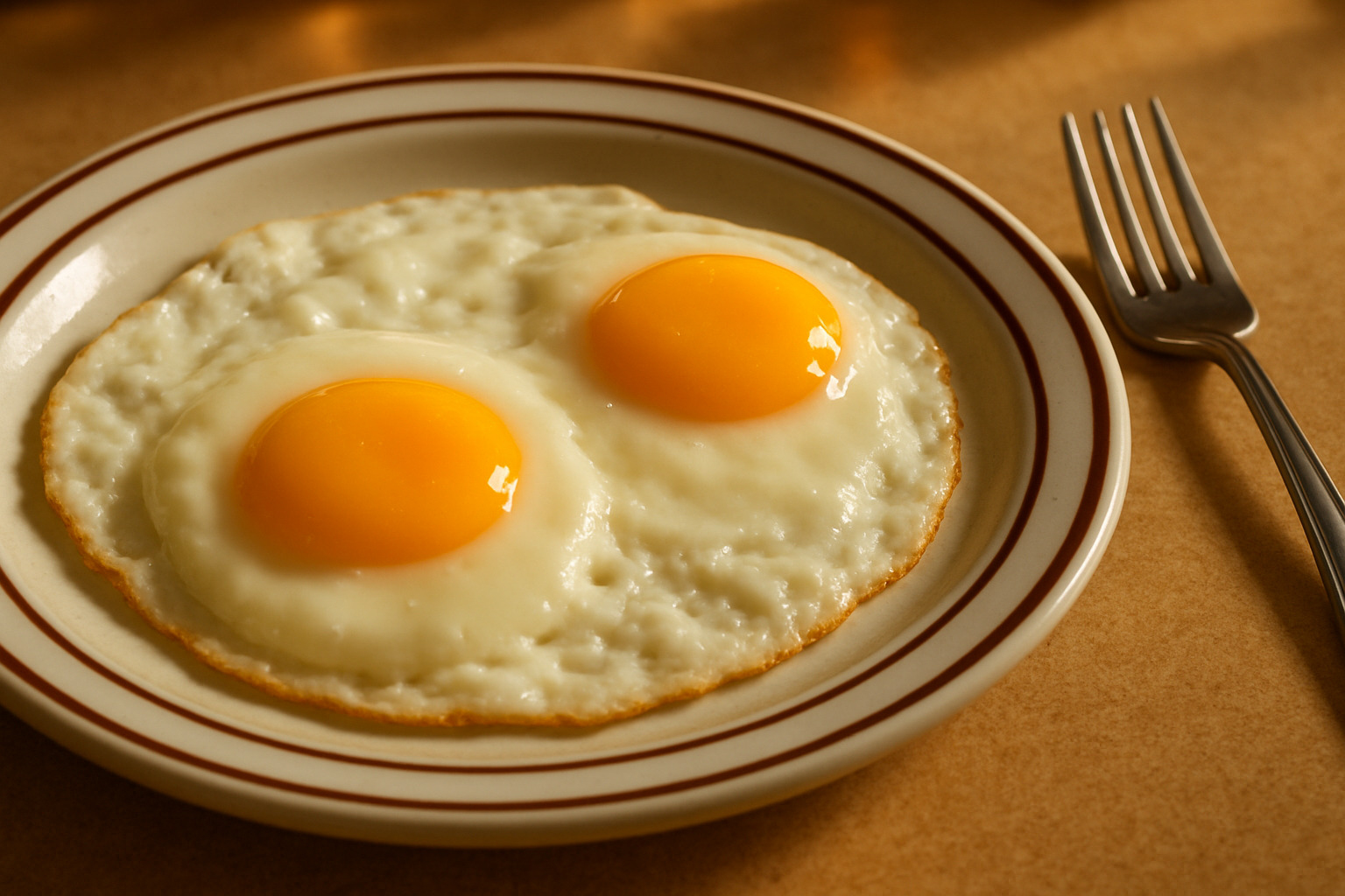 eggs over easy