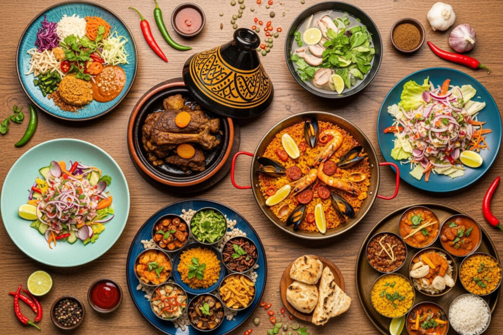 Exotic food experiences