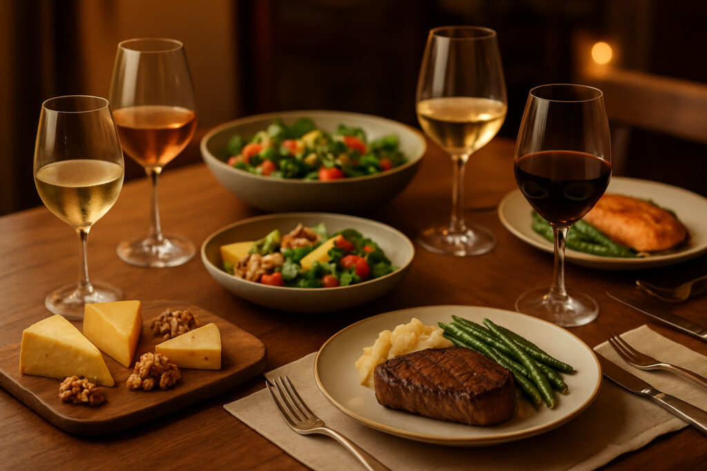 Food and wine pairings