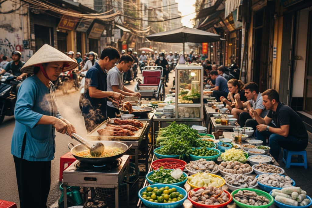 hanoi street food tour