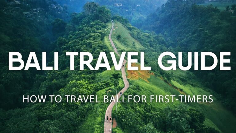 travel guide to Bali for first-time visitors