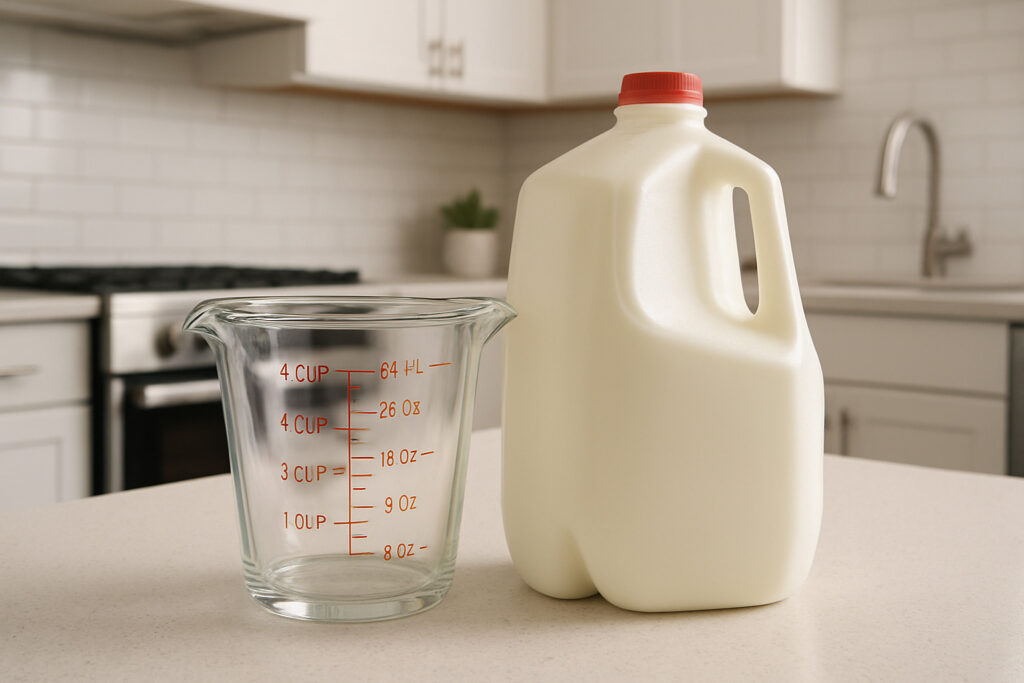 ounces in a gallon