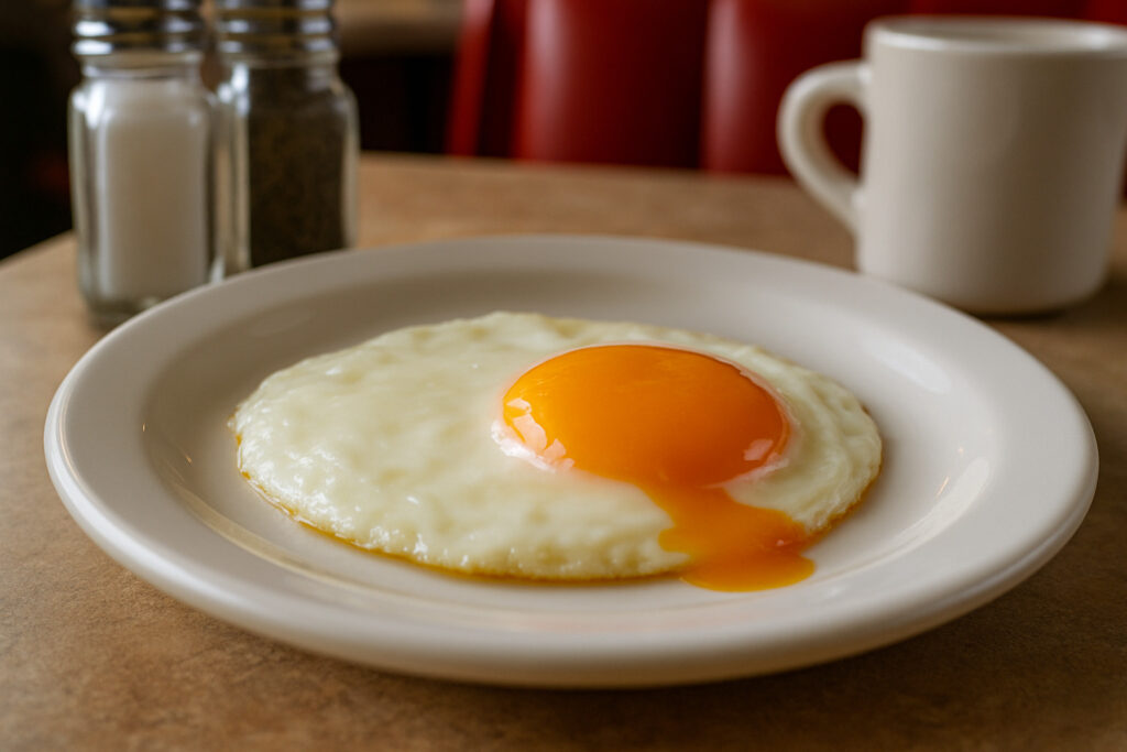 over easy egg
