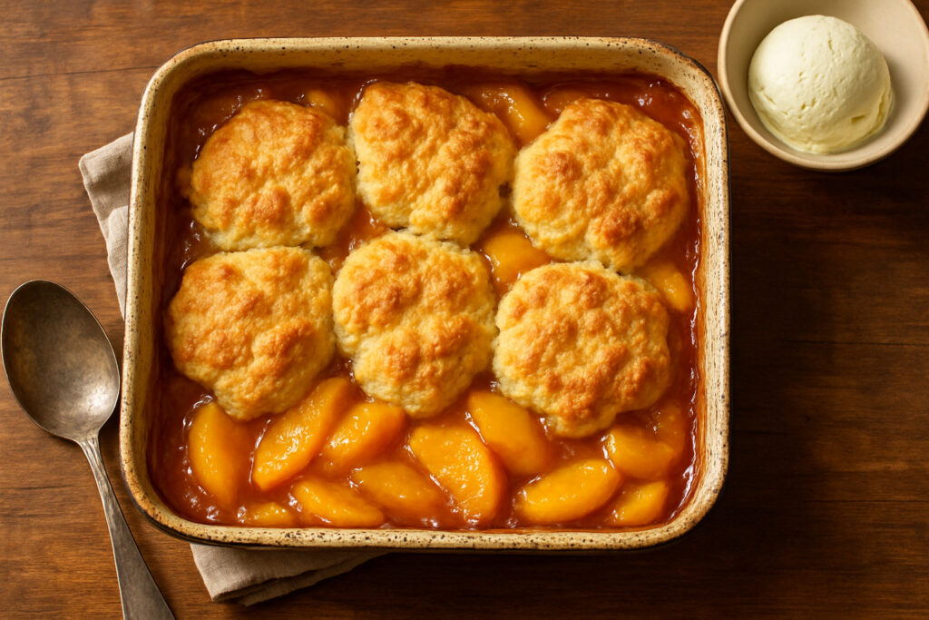 peach cobbler recipe