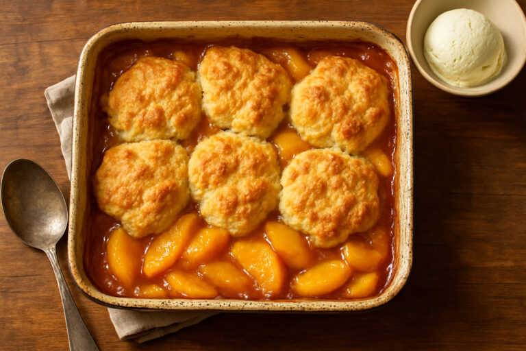 peach cobbler recipe