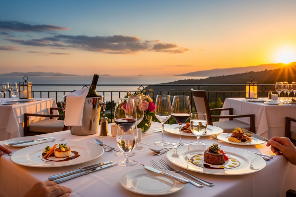 Fine dining vacations