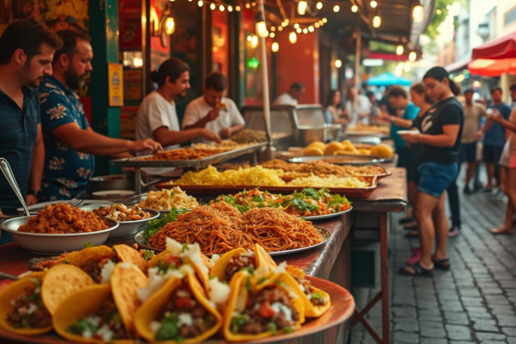 Street food in Mexico