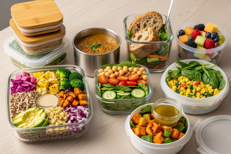 vegan travel meal prep