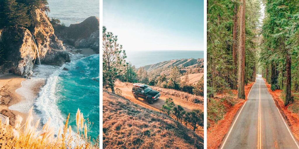 Complete road trip itinerary for the Pacific Coast Highway